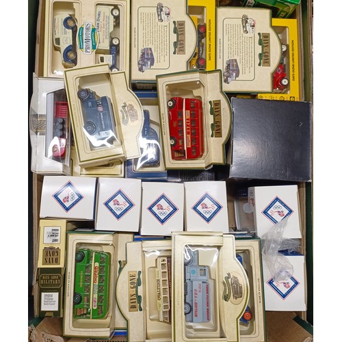 213 - Assorted Days Gone models, all boxed, various other similar models, and a box of Faithful Fuzzies mu... 