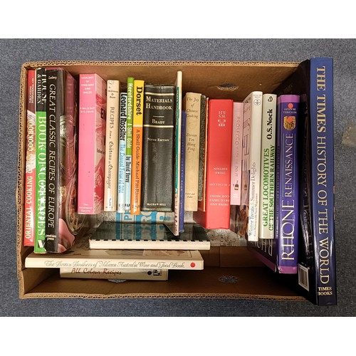 890 - Assorted books (5 boxes)