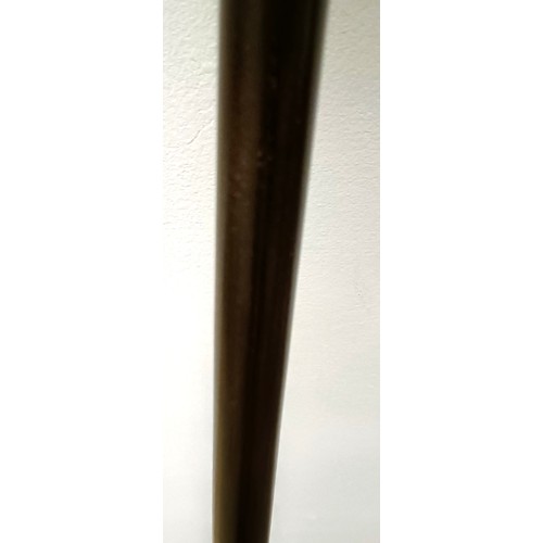 1137 - A George V novelty walking stick, with a silver handle inset dice, Birmingham 1921, 90 cm Provenance... 