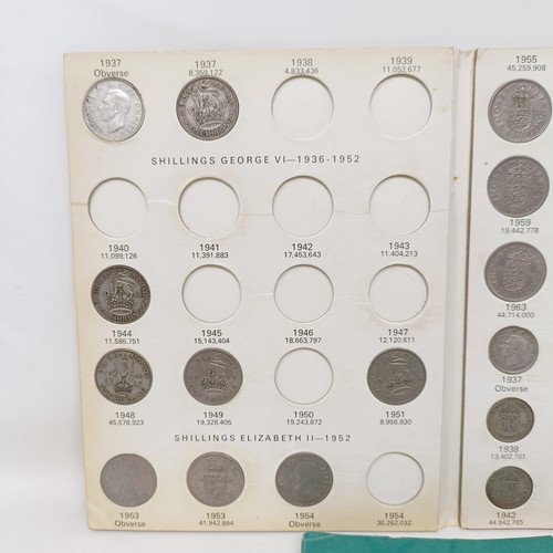 268 - Assorted coins, a marble and other items