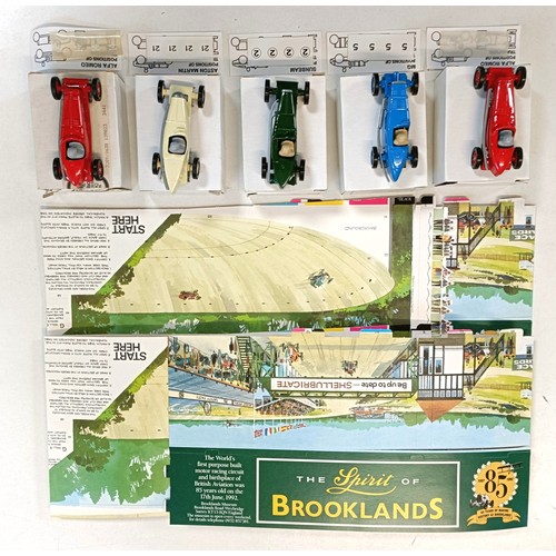 250 - Brookland Racing Cars set and card track