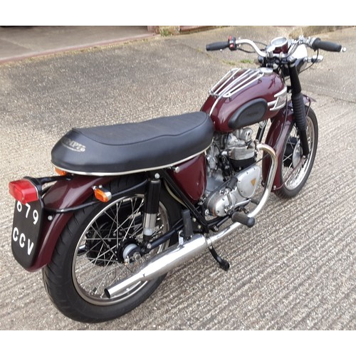 1958 Triumph Speed TwinRegistration number 679 CCVFrame number ...