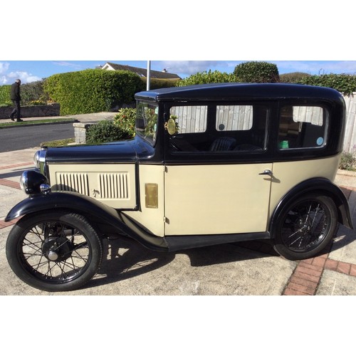 53 - ***Regretfully Withdrawn***<br />1932 Austin 7 RN Deluxe<br />Registration number KJ 8348<br />Chass...