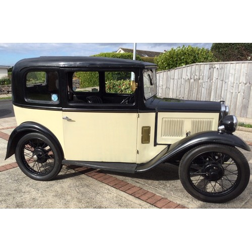 53 - ***Regretfully Withdrawn***<br />1932 Austin 7 RN Deluxe<br />Registration number KJ 8348<br />Chass...