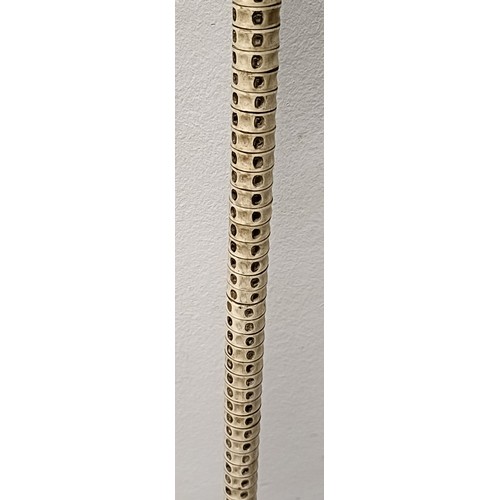 758 - A late 19th/early 20th century fish vertebrae walking stick, 88 cm Provenance: Part of a single owne... 