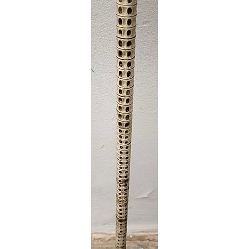 758 - A late 19th/early 20th century fish vertebrae walking stick, 88 cm Provenance: Part of a single owne... 
