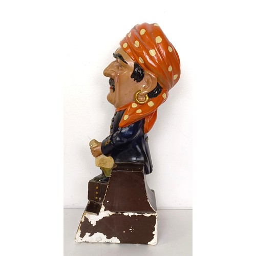 12 - A Will's Pirate Shag advertising figure, not branded, 40 cm high