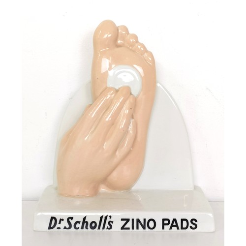 13 - A Royal Doulton Dr Scholl's Zino Pads shop display, 22 cm wide