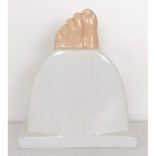 13 - A Royal Doulton Dr Scholl's Zino Pads shop display, 22 cm wide