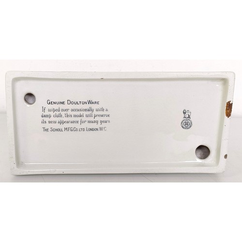 13 - A Royal Doulton Dr Scholl's Zino Pads shop display, 22 cm wide