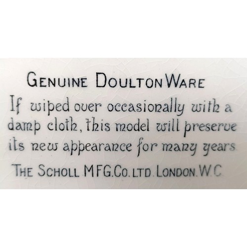 13 - A Royal Doulton Dr Scholl's Zino Pads shop display, 22 cm wide