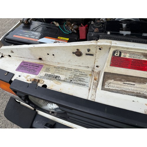 1993 Range Rover Vogue 3.9 AutoRegistration number L807 ORWWhiteApprox ...