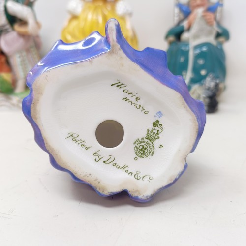 786 - ***Regretfully Withdrawn*** Assorted Royal Doulton figures, film photographs, and assorted postcards... 