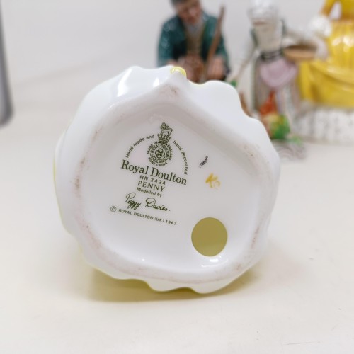 786 - ***Regretfully Withdrawn*** Assorted Royal Doulton figures, film photographs, and assorted postcards... 