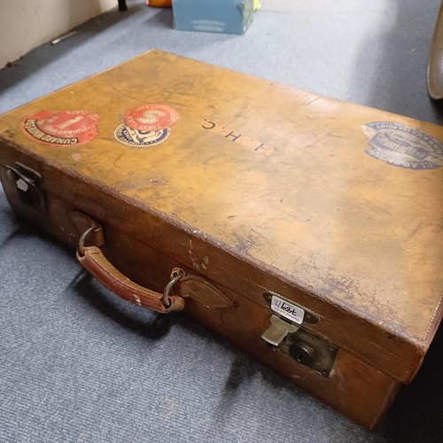 789 - A pair of oak frames, 84 x 75 cm with photographic portraits, a vintage suitcase, assorted prints an... 