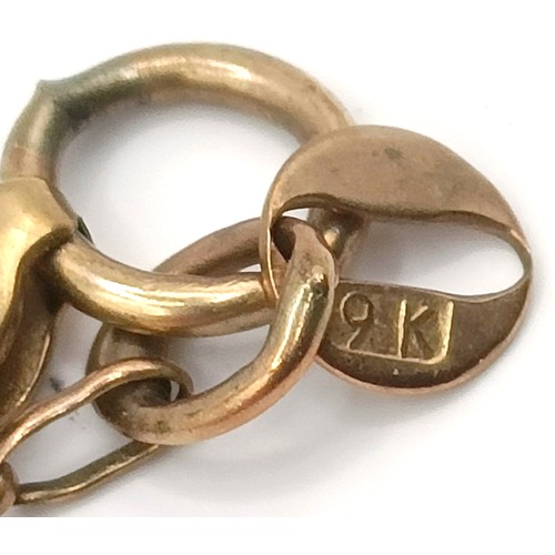 594 - A 9ct gold chain, 5.8 g