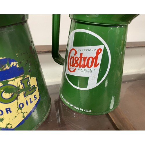 46 - A Duckham's NOL Motor Oil jug, 25.5 cm high, and two others (3)Please see our terms and conditions i... 