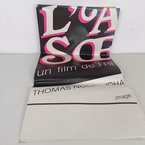 769 - A film poster, L'Ame Soeur and a small group of ephemera