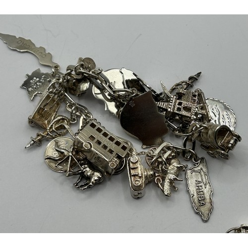 735 - A mid 20th century silver brooch, in the form of a man and a vase, Friedrich Busse, in original box,... 