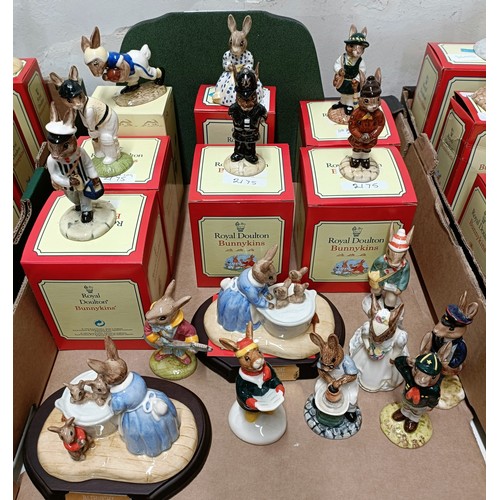 615 - Assorted Royal Doulton Bunnykins figures, (23) (16 unboxed), (7 boxed)