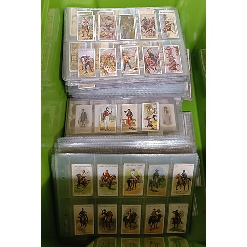 634 - Assorted cigarette cards (2 boxes)