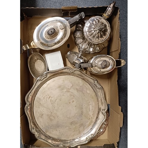 651 - A 19th century walnut dressing table case, fitted with various cut glass bottles and boxes, with sil... 