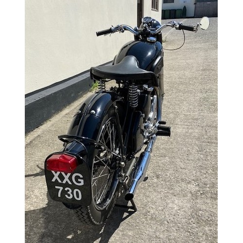 1952 Matchless G80Registration number XXG 730Frame number 84072Engine ...