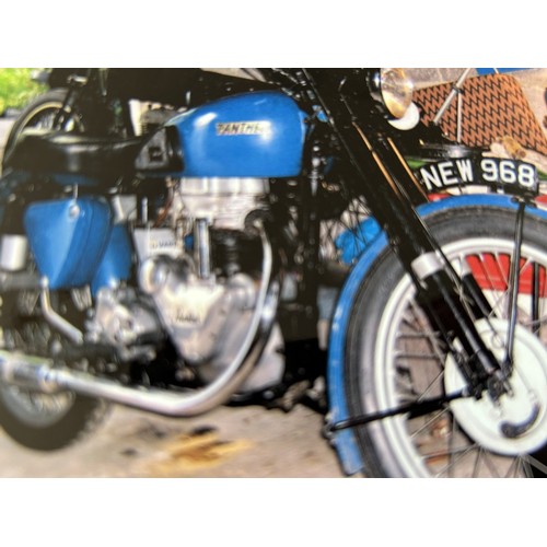 1955 Panther Model 75 350Registration number NEW 968Frame number