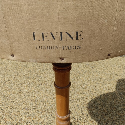 758 - A vintage mannequin by Levine of Paris, 165 cm high