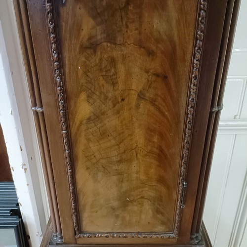 772 - A longcase clock, A MARRIAGE, the replaced dial signed John Maldon with subsidiary Zodiac dial, and ... 
