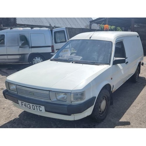 4 - 1988 Austin Maestro VanRegistration number F413 OTCChassis number TBAEngine number TBAWhiteA rare su... 