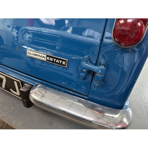 20 - 1970 Mini Clubman EstateRegistration number FAN 107JChassis number XA2W-240625AEngine number 353E H9... 