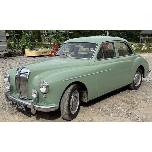 38 - 1957 MG Magnette ZBBest bid to be submittedRegistration number MJG 365Chassis number KAT13/20089Engi... 