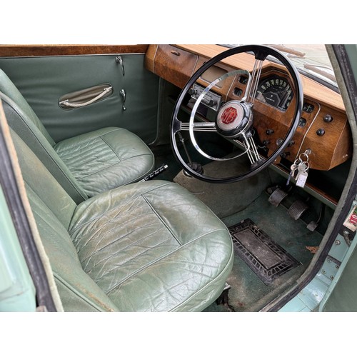 38 - 1957 MG Magnette ZBBest bid to be submittedRegistration number MJG 365Chassis number KAT13/20089Engi... 