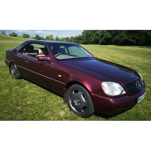 50 - 1997 Mercedes-Benz CL 420Registration number R657 VSEChassis number WDB1400632A381157Engine number M... 