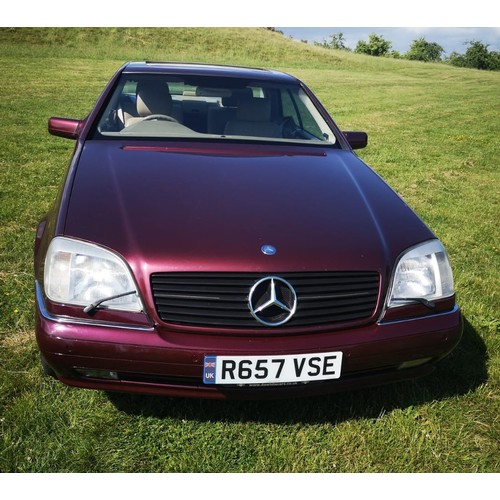 50 - 1997 Mercedes-Benz CL 420Registration number R657 VSEChassis number WDB1400632A381157Engine number M... 