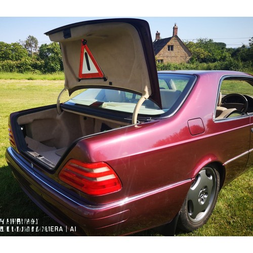 50 - 1997 Mercedes-Benz CL 420Registration number R657 VSEChassis number WDB1400632A381157Engine number M... 
