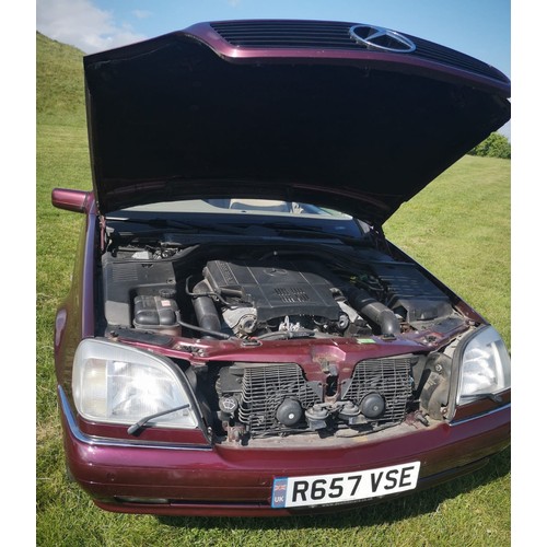 50 - 1997 Mercedes-Benz CL 420Registration number R657 VSEChassis number WDB1400632A381157Engine number M... 