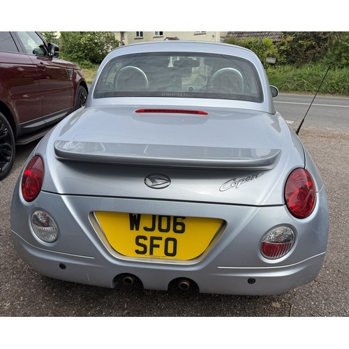 30 - 2006 Daihatsu Copen RoadsterRegistration number WJ06 SFOChassis number TBAEngine number TBAMetallic ... 