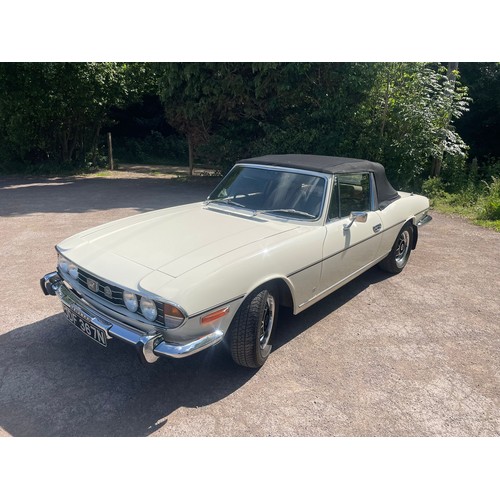 17 - 1975 Triumph StagRegistration number JDF 367NChassis number LF029428HEAEngine number LD35674AApprox.... 