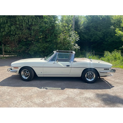 17 - 1975 Triumph StagRegistration number JDF 367NChassis number LF029428HEAEngine number LD35674AApprox.... 