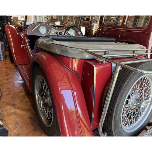 16 - 1947 MG TCRegistration number BTK 560Chassis number TX2058Engine number XPAE1370175From a deceased e... 