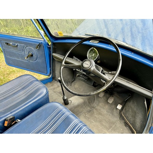 15 - 1977 Leyland Mini 850Being sold without reserveChassis number XK2S1-420029AEngine number 85H791.P.11... 