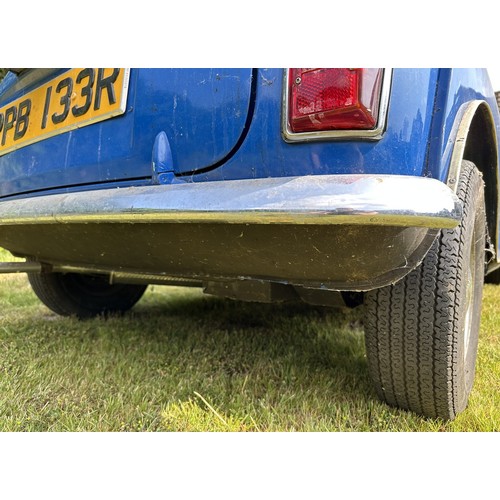 15 - 1977 Leyland Mini 850Being sold without reserveChassis number XK2S1-420029AEngine number 85H791.P.11... 