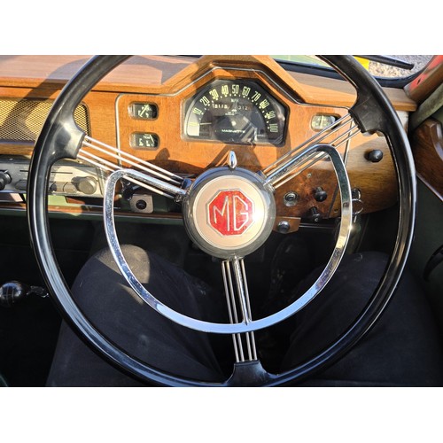 38 - 1957 MG Magnette ZBBest bid to be submittedRegistration number MJG 365Chassis number KAT13/20089Engi... 