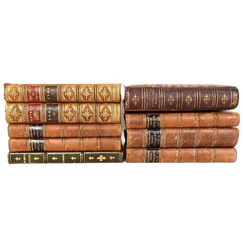2 - Smollett (Dr.) The Adventures Of Peregrine Pickle, 4 Vol. and assorted other books (box)