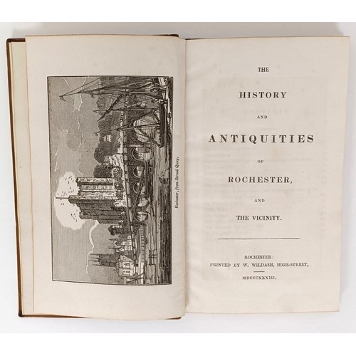 4 - The History And Antiquities Of Rochester, published Rochester 1833 and assorted other books (box)