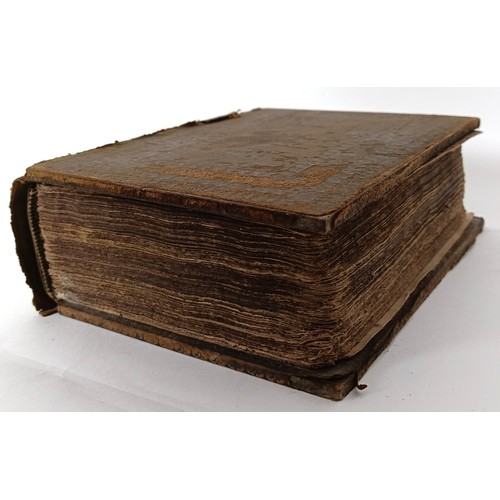 5 - A 17th century bible, bound with The First Alphabet of directions to common places, containing all t... 