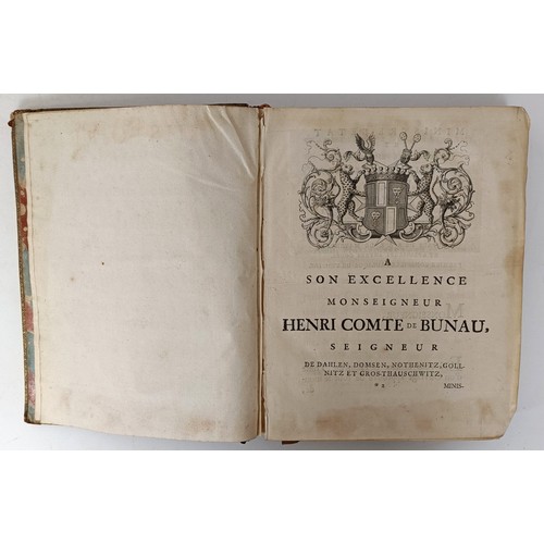 6 - A Son Excellence Monseigneur Henri Comte De Bunau Seigneur, Du Dahlen, Domsen, Nothenitz, Gollnitz e... 