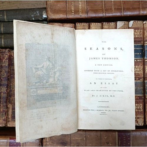 14 - Thomson (James), The Seasons and assorted other books (box)